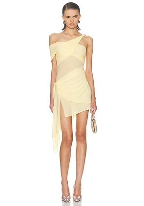 Ronny Kobo Izel Dress in Butter Yellow - Yellow. Size XS (also in ).