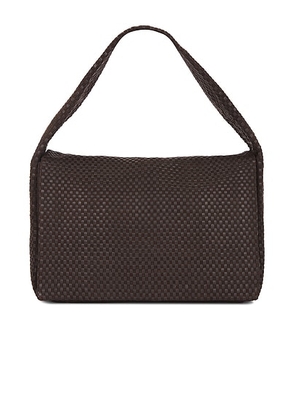 St. Agni Lattice Everyday Satchel Bag in Coffee - Chocolate. Size all.