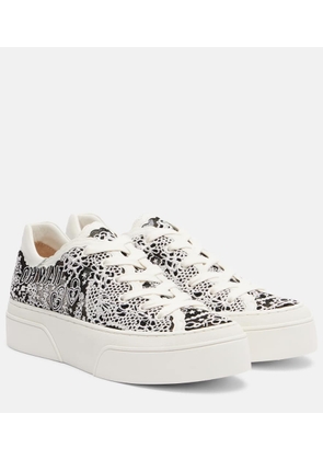 Zimmermann Pixie lace platform sneakers
