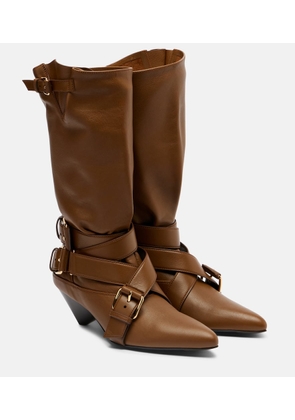 Zimmermann Orla 50 leather knee-high boots