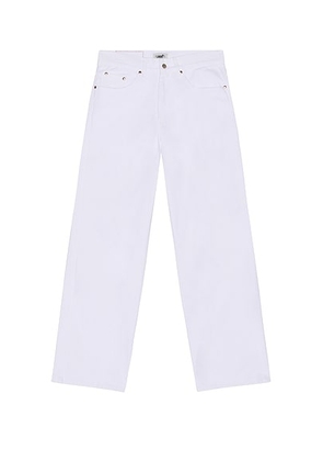 Siegelman Stable Jeans in White - White. Size 28 (also in 30, 32, 34, 36, 38).
