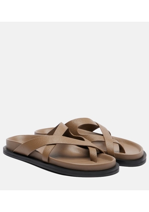 A.Emery Claude leather sandals