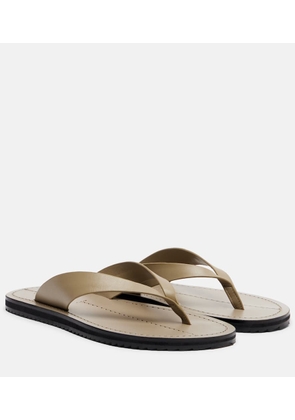 A.Emery Flora leather thong sandals