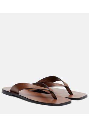 A.Emery Kinto leather thong sandals