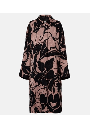 Dries Van Noten Floral coat