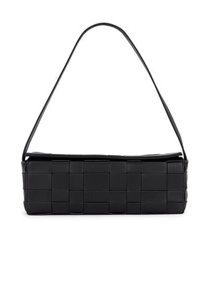 St. Agni Woven East West Bag in Black - Black. Size all.