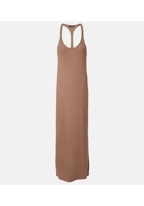 Tom Ford Racerback jersey maxi dress