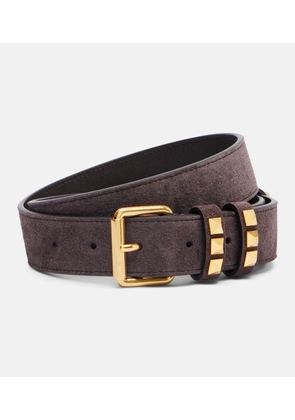 Valentino Garavani Flaneuse Rockstud suede belt