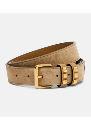 Valentino Garavani Rockstud suede belt