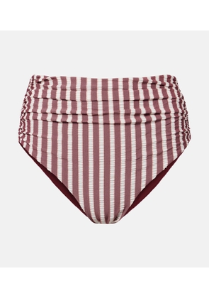 Simkhai Striped bikini bottoms