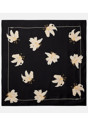 Valentino Apres L'Hiver silk scarf