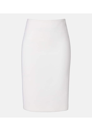 Versace Virgin wool midi skirt