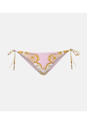 Versace Barocco triangle bikini bottoms