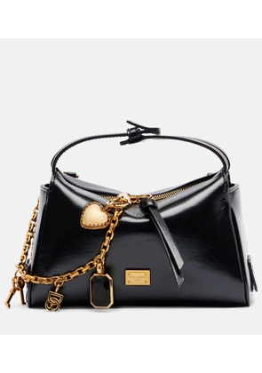 Dolce&Gabbana Vittoria Small leather top-handle bag