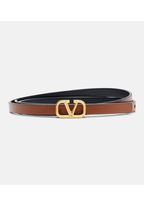 Valentino Garavani VLogo leather belt