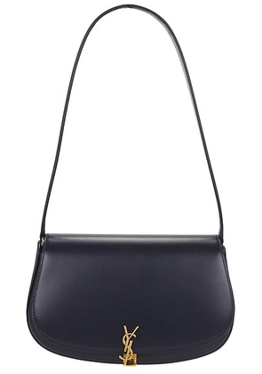 Saint Laurent Mini Shoulder Bag in Dream Blue - Navy. Size all.