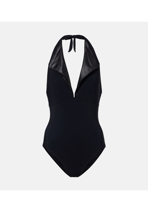 Karla Colletto Emery halterneck swimsuit