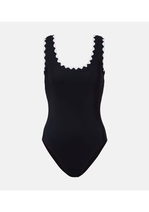 Karla Colletto Lia scalloped swimsuit