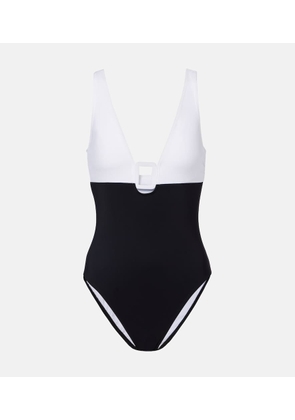 Karla Colletto Mira colorblocked swimsuit