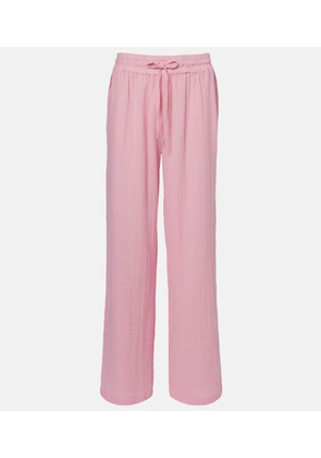 Melissa Odabash Krissy cotton wide-leg pants