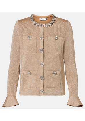 Self-Portrait Embellished cardigan