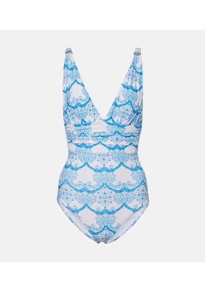Melissa Odabash Panera printed swimsuit