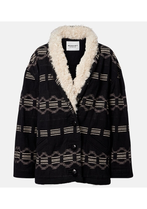 Marant Etoile Qayla cotton-blend jacquard jacket