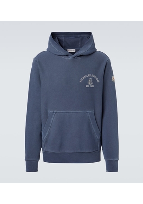 Moncler Logo cotton hoodie