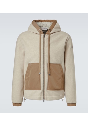 Moncler Fleece zip-up hoodie