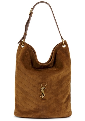 Saint Laurent Niki Supple Tote Bag in Orange Caramel Cognac - Brown. Size all.