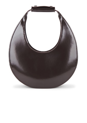 Staud Moon Tote Bag in Espresso - Chocolate. Size all.