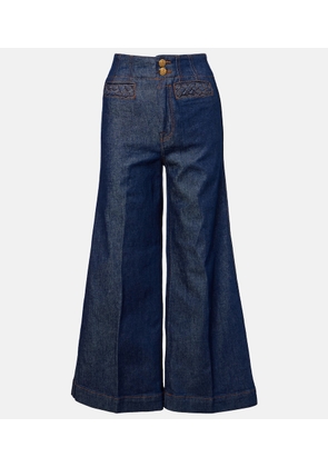 Zimmermann Awaken high-rise flared jeans