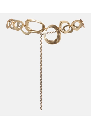 Zimmermann Alight gold-plated chain belt
