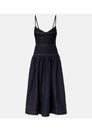 Zimmermann Denim midi dress