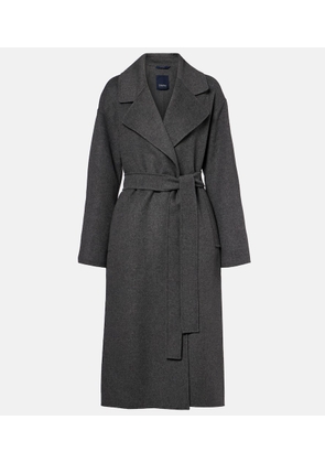 'S Max Mara Hobby virgin wool wrap coat
