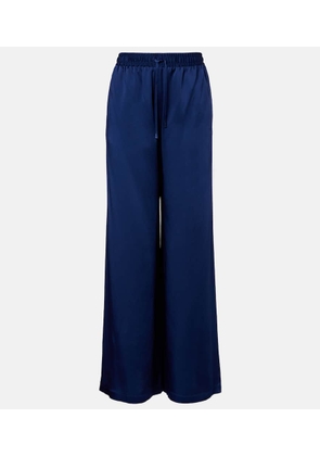 Stella McCartney Satin wide-leg pants