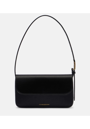 Victoria Beckham Dorian Mini leather-trimmed shoulder bag
