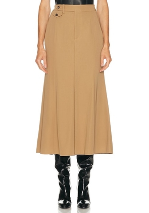 Ralph Lauren Collection Teyanna Skirt in Camel - Tan. Size 6 (also in ).