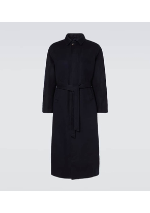Saman Amel Belted wool overcoat