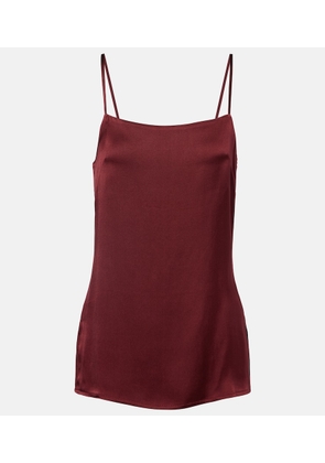 Asceno Pisa silk satin camisole