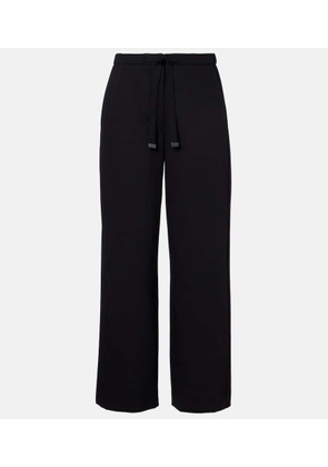 'S Max Mara Argenta virgin wool crepe wide-leg pants