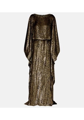 Roberto Cavalli Leopard-print kaftan