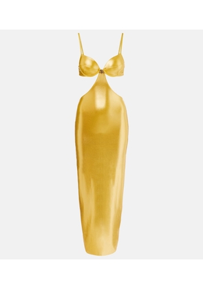 Roberto Cavalli Cutout midi dress