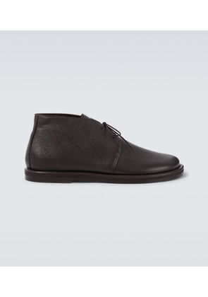 Studio Nicholson Woodrow leather desert boots