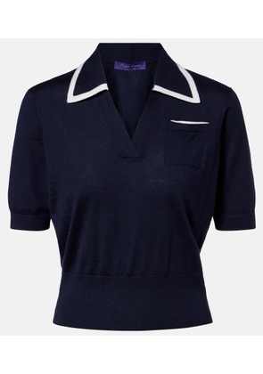 Ralph Lauren Collection Cashmere polo sweater