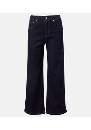 AG Jeans Saige cropped wide-leg jeans