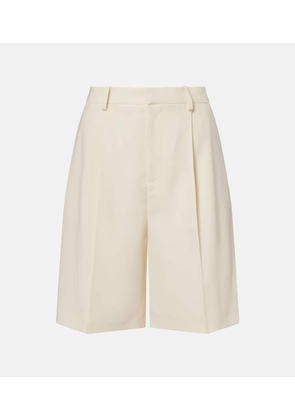 Ralph Lauren Collection Minetta wool gabardine Bermuda shorts