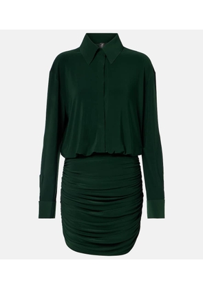 Norma Kamali Gathered minidress