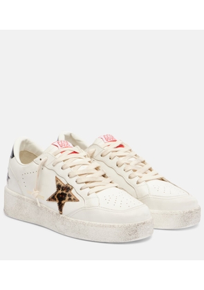 Golden Goose Ball Star leather platform sneakers