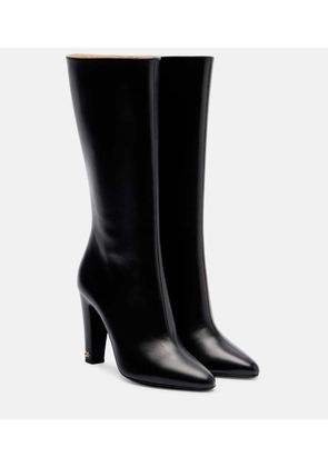 Valentino Garavani Hotty 100 leather knee-high boots